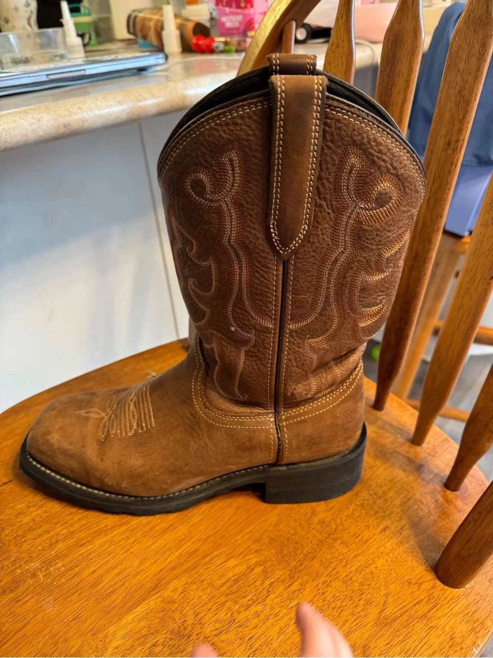 Masterson Boot Co. Brown Cowboy Boots